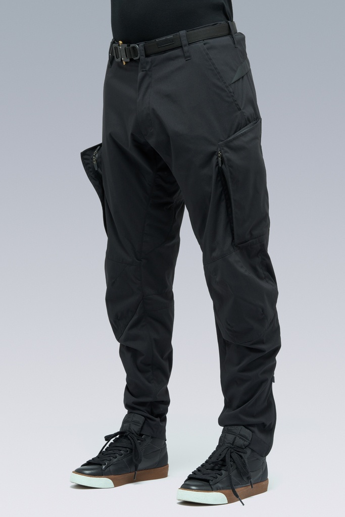ACRONYM P10A-E Encapsulated Nylon Articulated Cargo Pant Black | REVERSIBLE