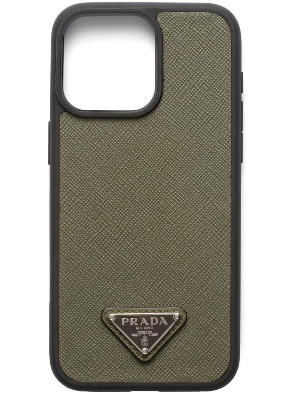 Saffiano leather iPhone 15 Pro Max case - 1