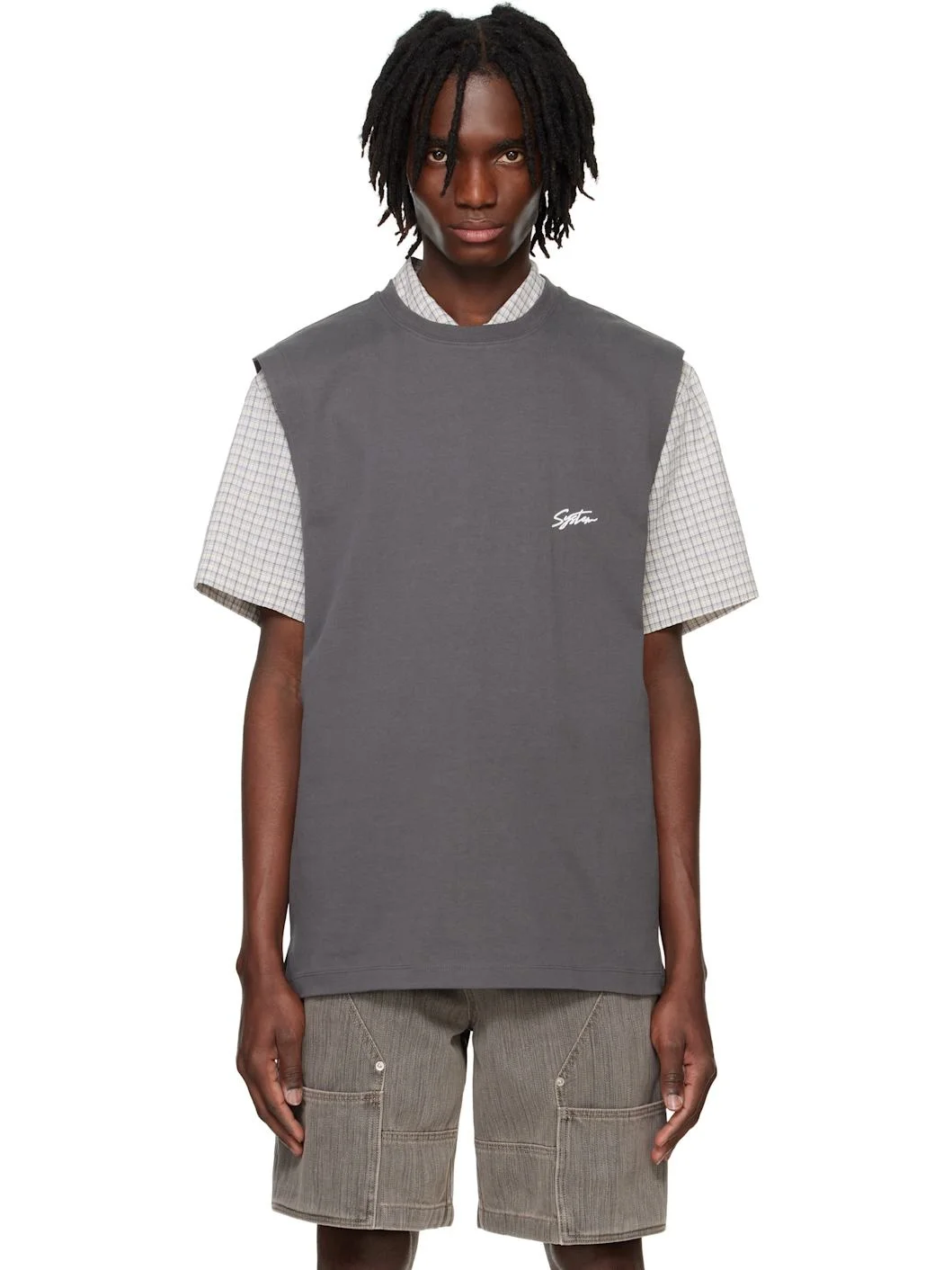 Gray 25 Title Tank Top - 1