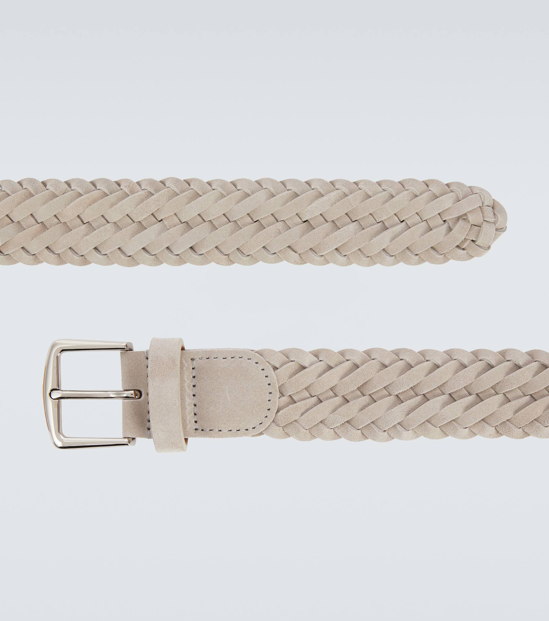 Woven suede belt - 4