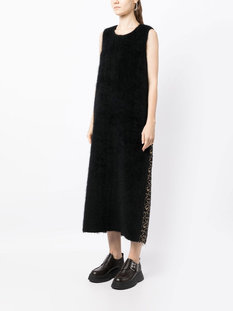 panelled wool midi dress 3
