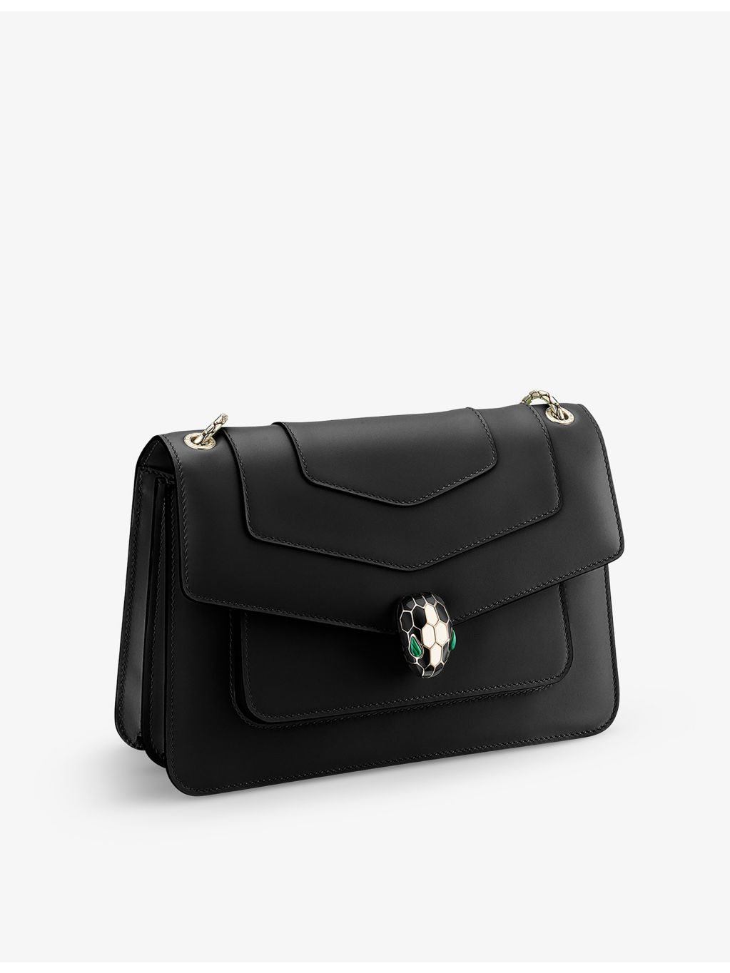 Serpenti Forever leather cross-body bag - 2