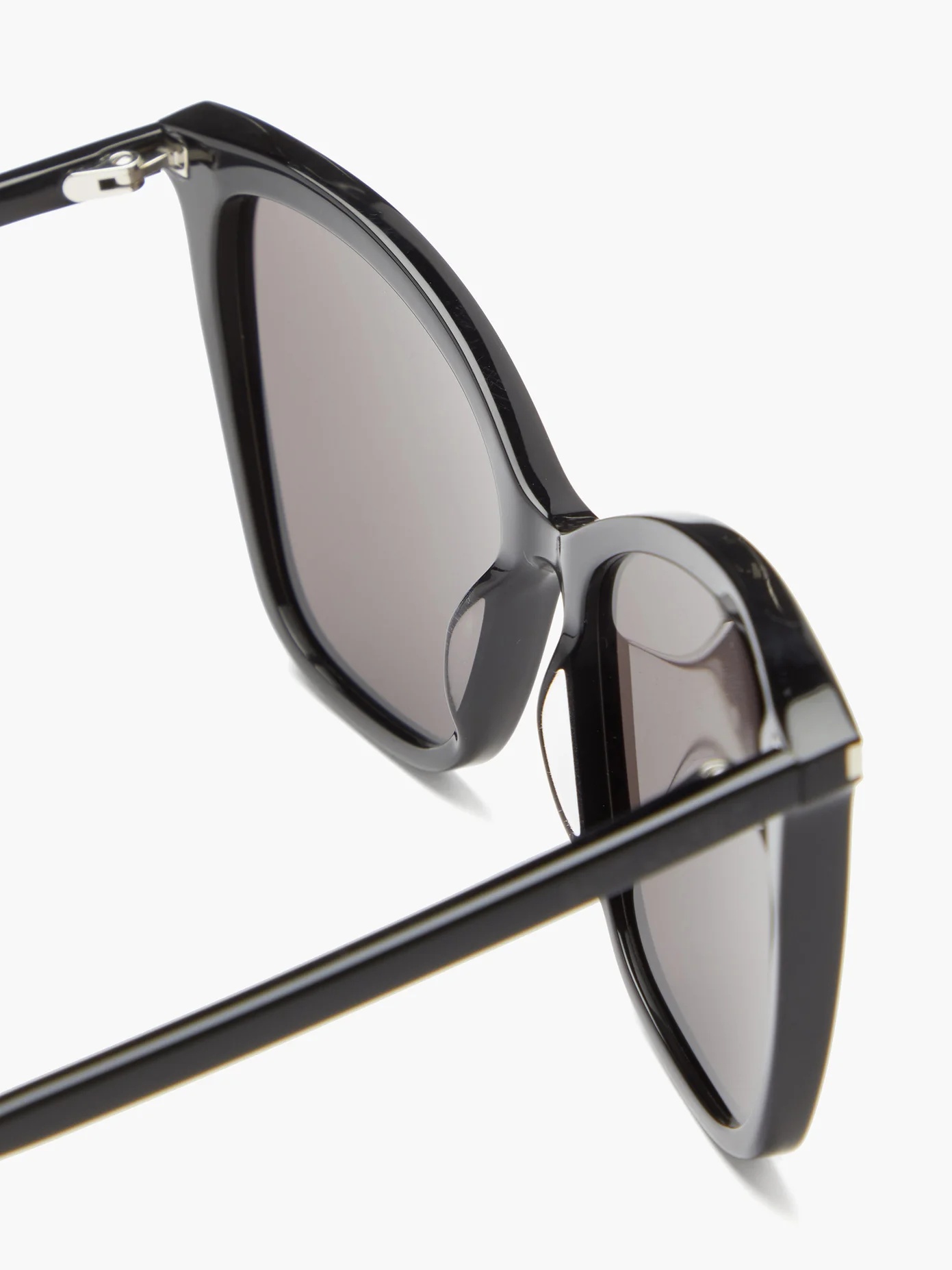 Oversized cat-eye acetate sunglasses - 4