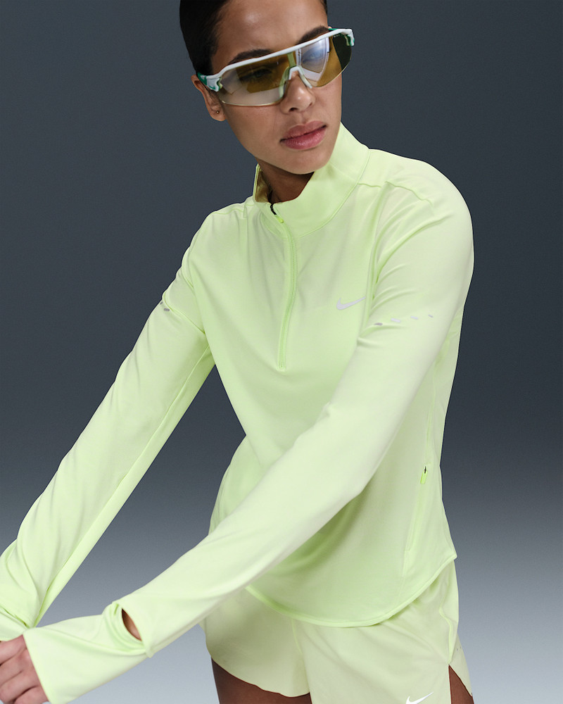 Nike Swift Women's Dri-FIT UV 1/4-Zip Running Top - 1