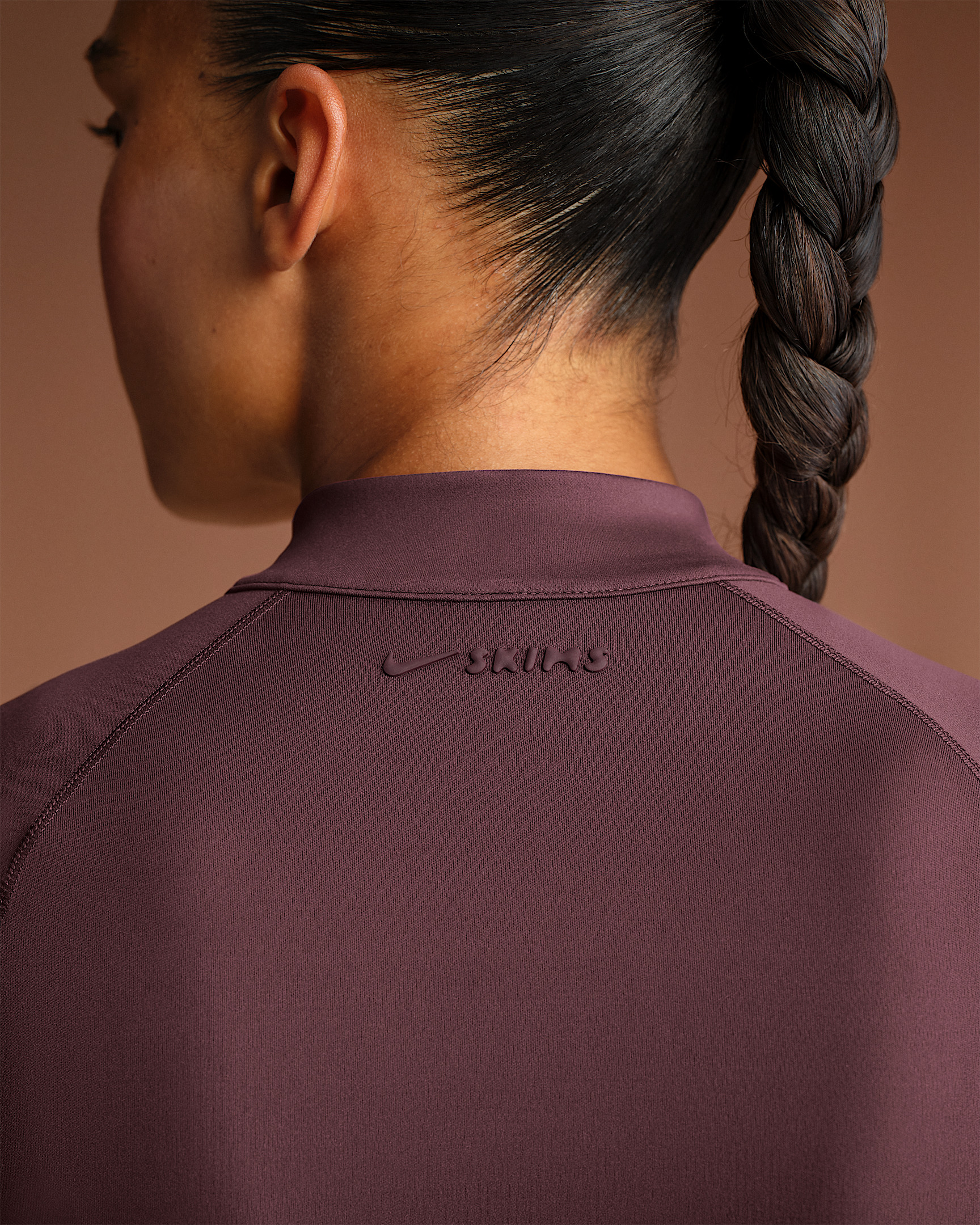 NikeSKIMS Matte Women's Mock-Neck Full-Zip Jacket - 6