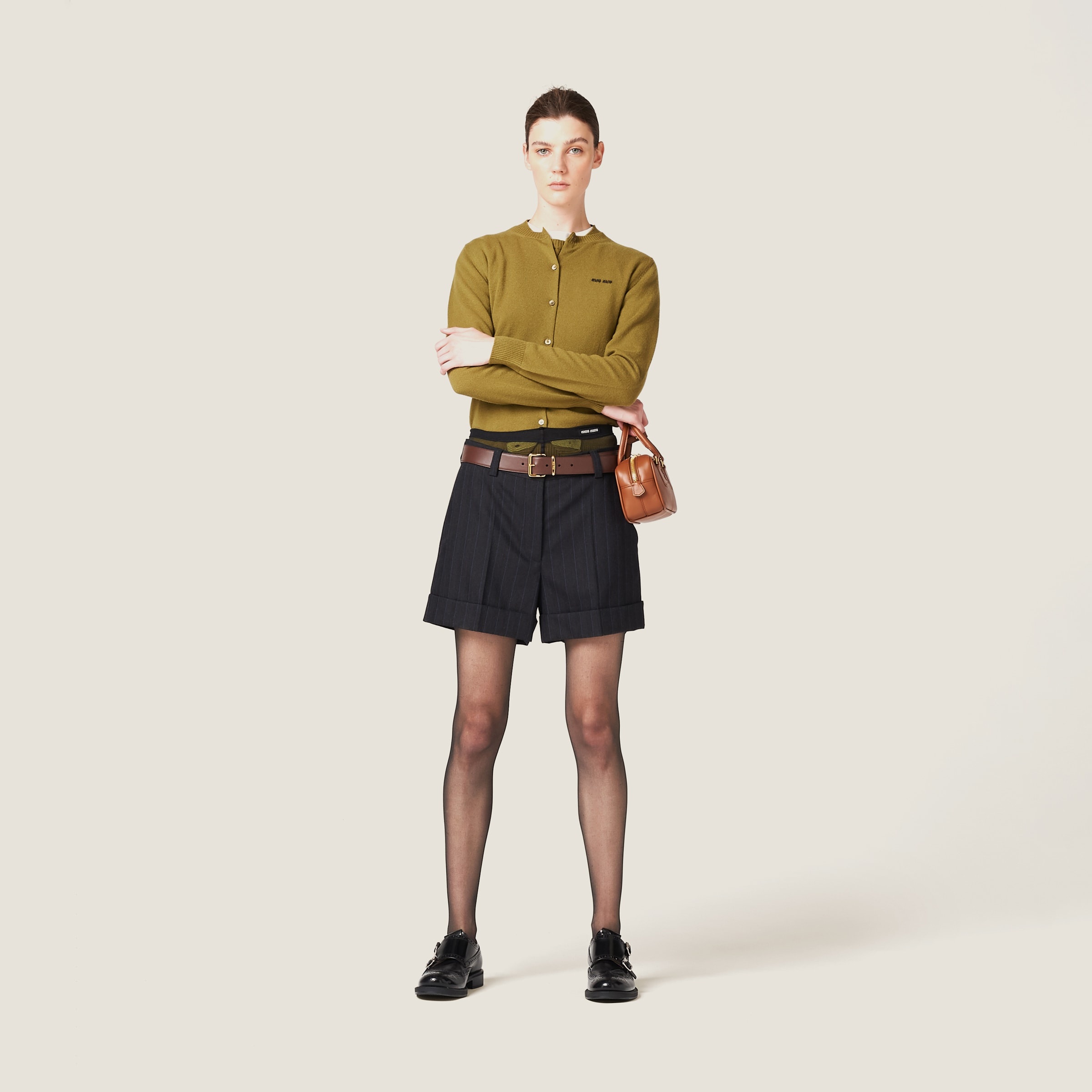 Pinstripe Bermuda shorts - 2