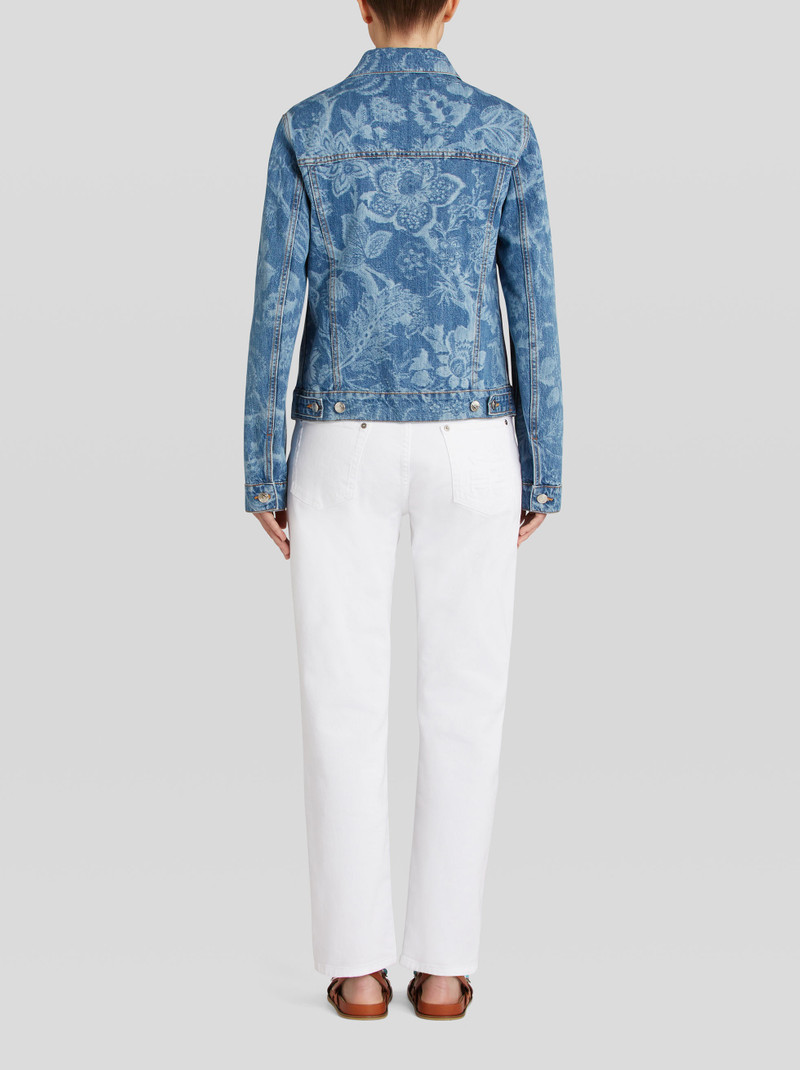 FLORAL DENIM JACKET 4