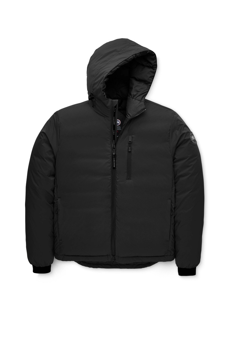MEN'S LODGE DOWN HOODY 블랙 라벨 - 1