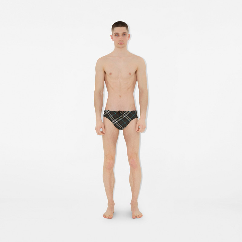 Burberry Check Swim Briefs outlook