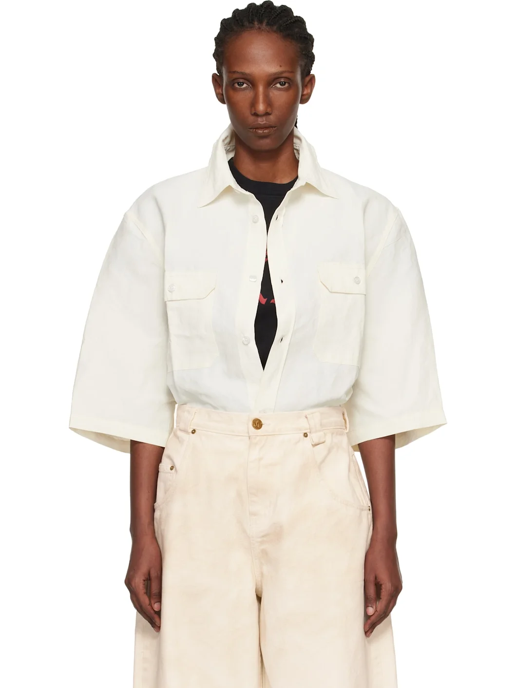 Off-White S/S Corcoran Shirt - 1