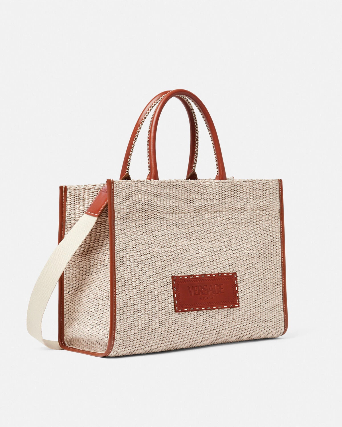 Athena Raffia Medium Tote Bag - 2
