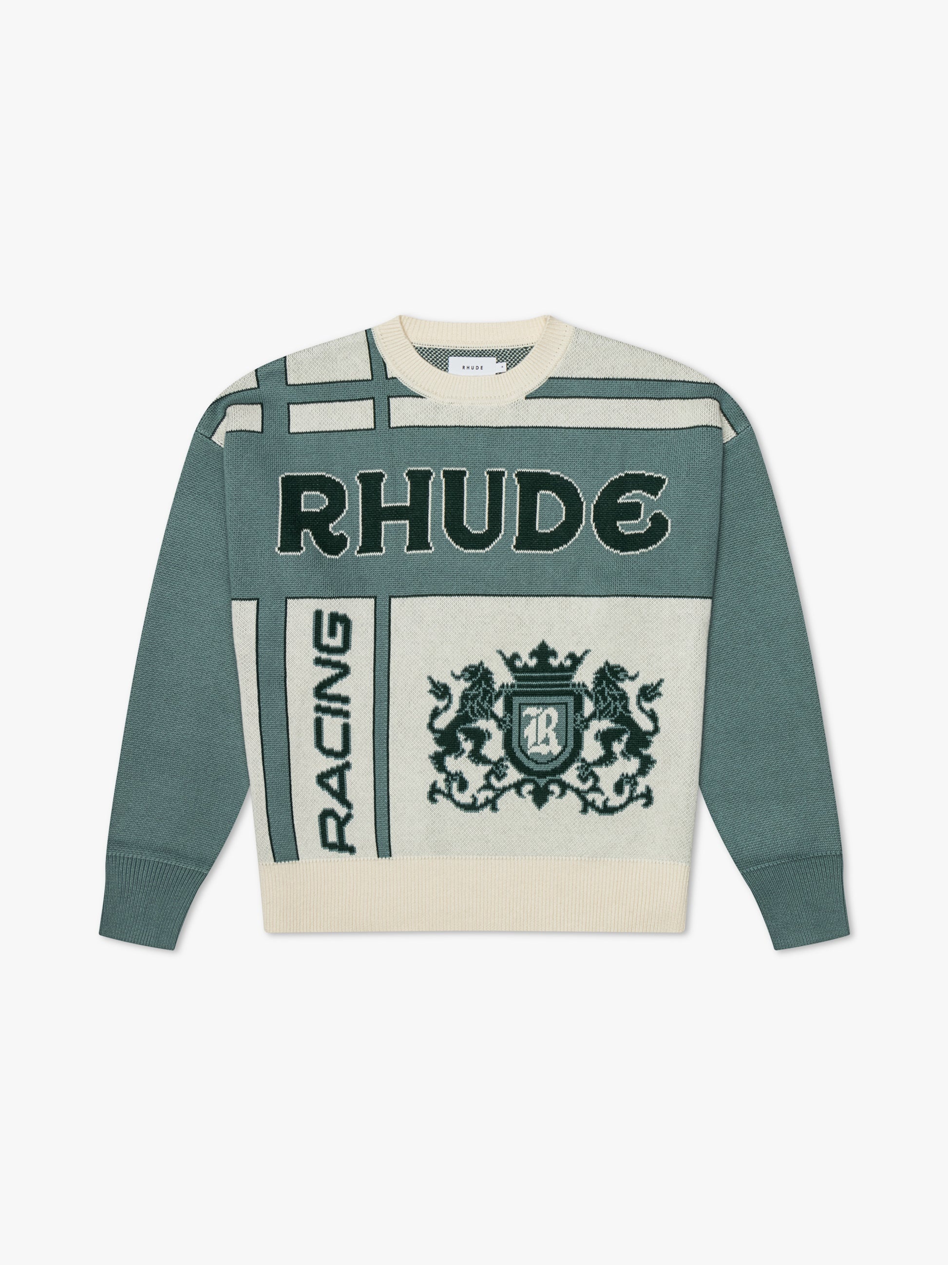 PALM KNIT CREWNECK - 1