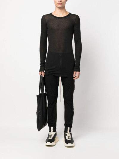 Rick Owens mélange long-sleeved T-Shirt outlook