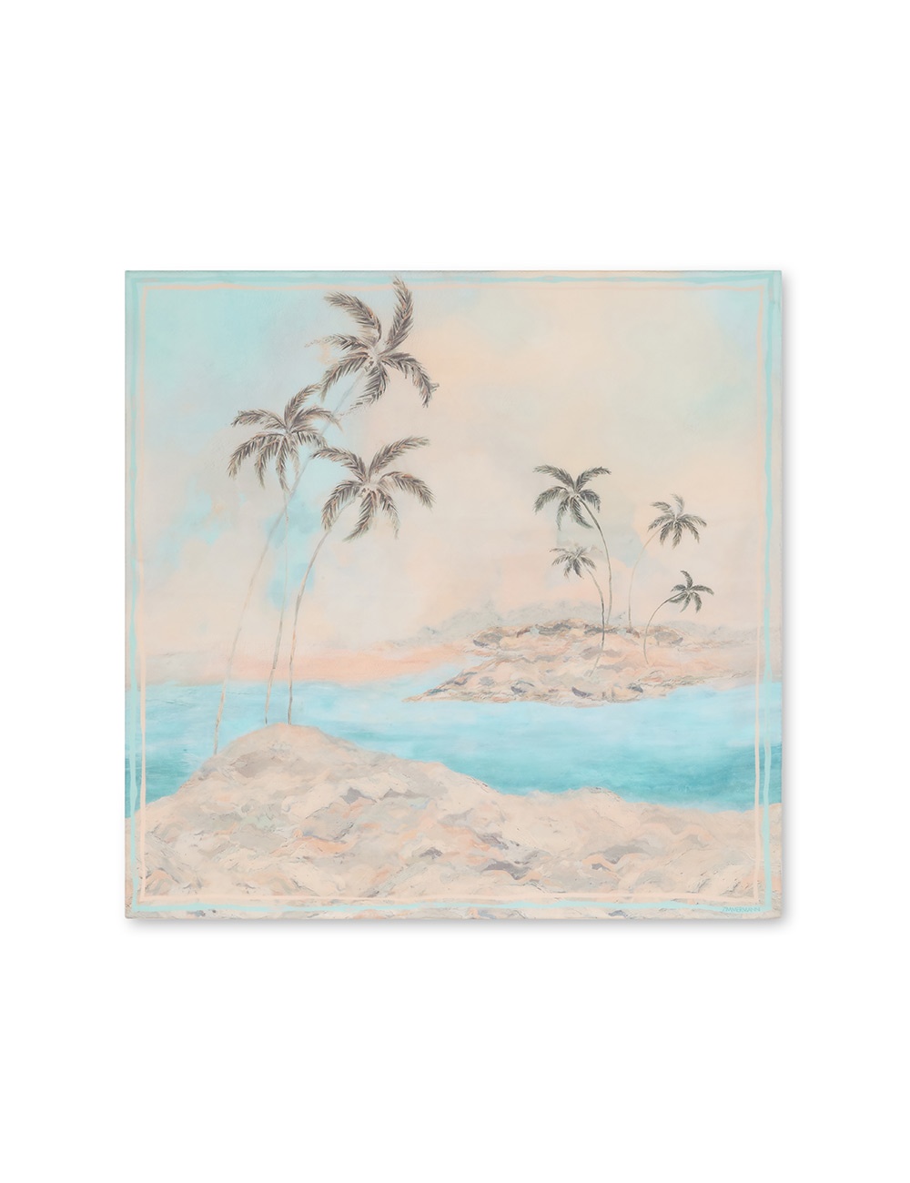 PRINTED SILK SQUARE 70 - 3