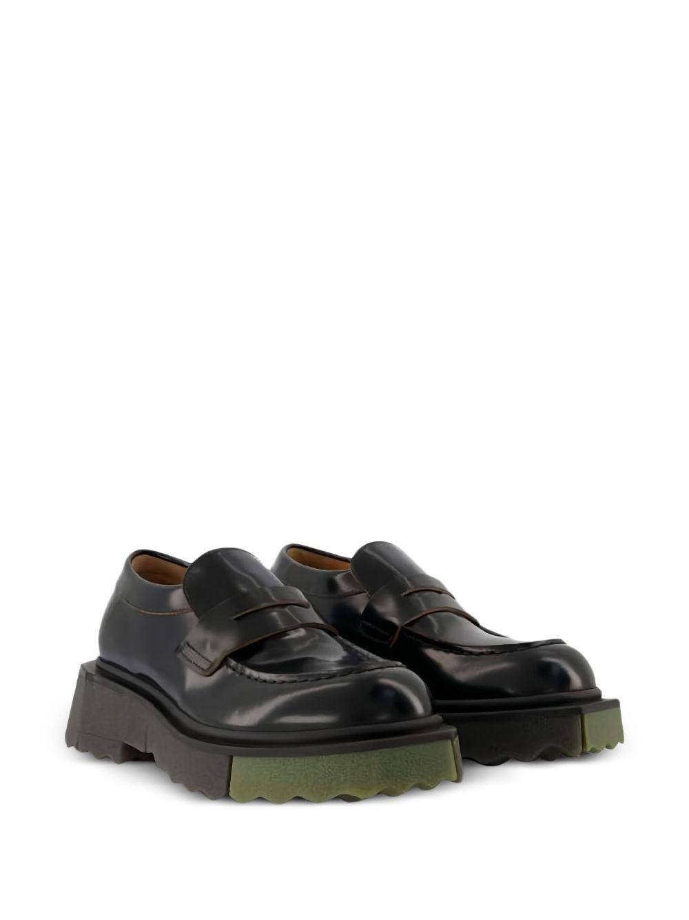 penny-loafer platform loafers - 2