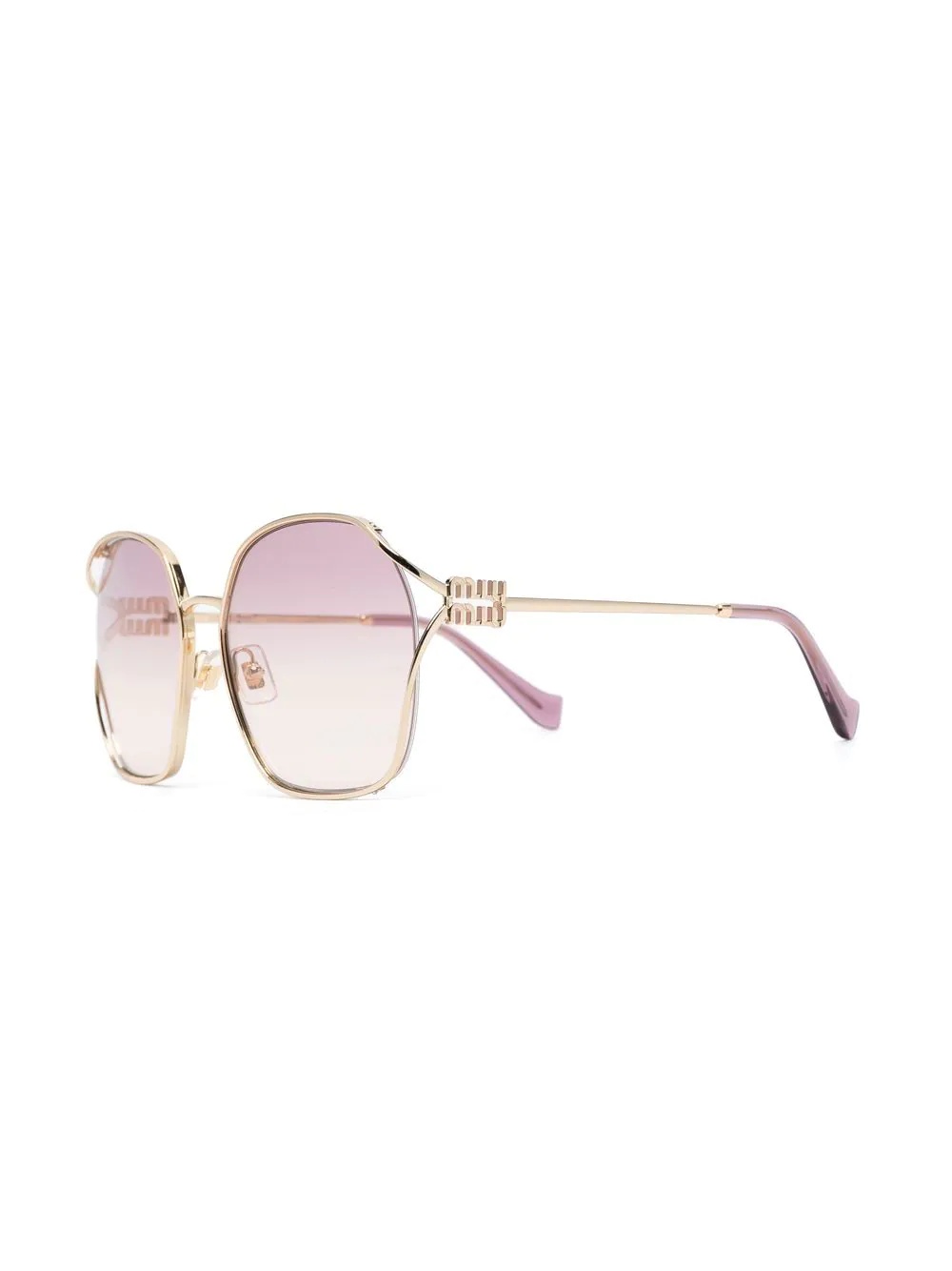 oversize square-frame sunglasses - 2