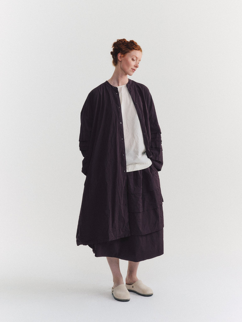 CASEY/CASEY HORIZON SKIRT - TAFFCOT - WINE outlook