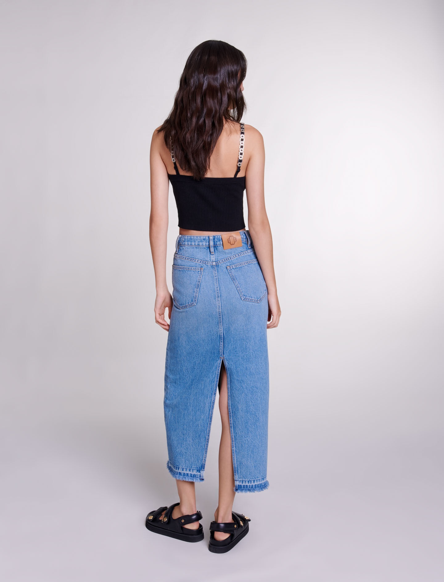 Crop top with removable straps - 4