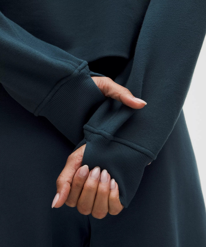 Scuba Oversized Half-Zip Hoodie 6