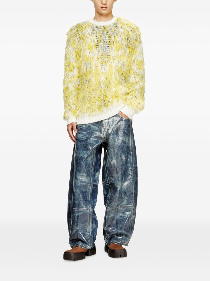 Diesel Jumper in fluffy jacquard knit outlook