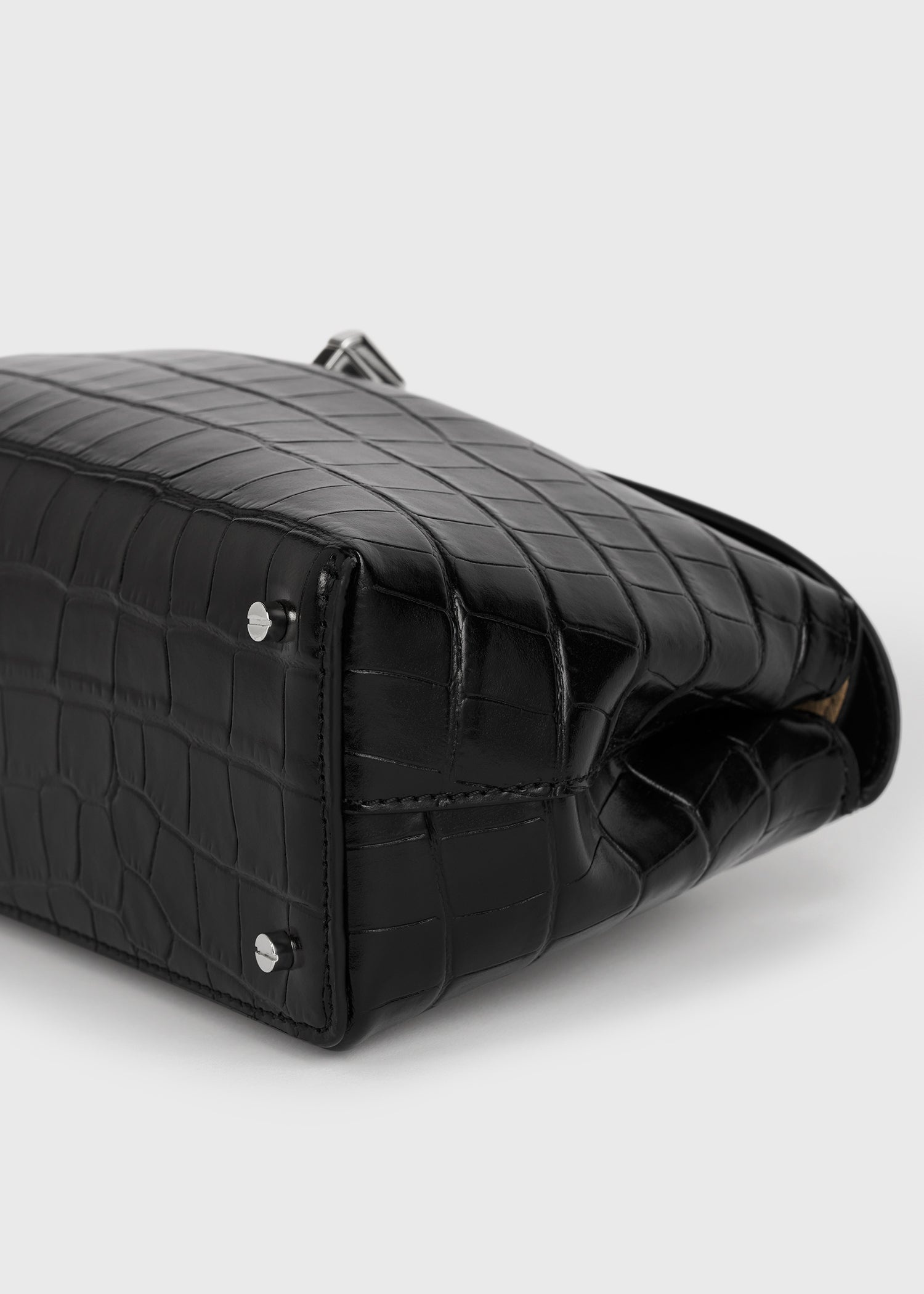 T-Lock clutch black croco - 8