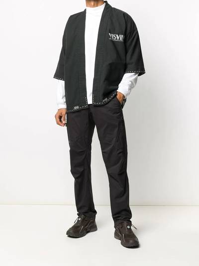 visvim contrast stitch kimono outlook