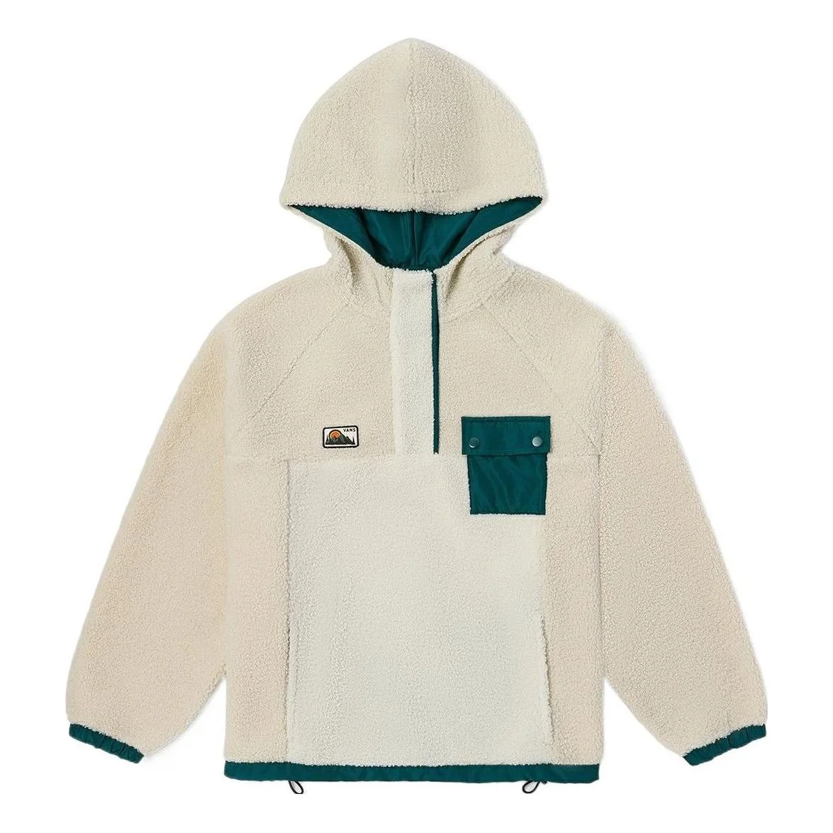 (WMNS) Vans AP CITW RPF PO Hoodie 'Beige' VN0A7YGX2N1 - 1