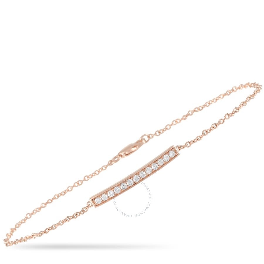 Lb Exclusive - LB Exclusive 14K Rose Gold 0.25 ct Diamond Bracelet - 1
