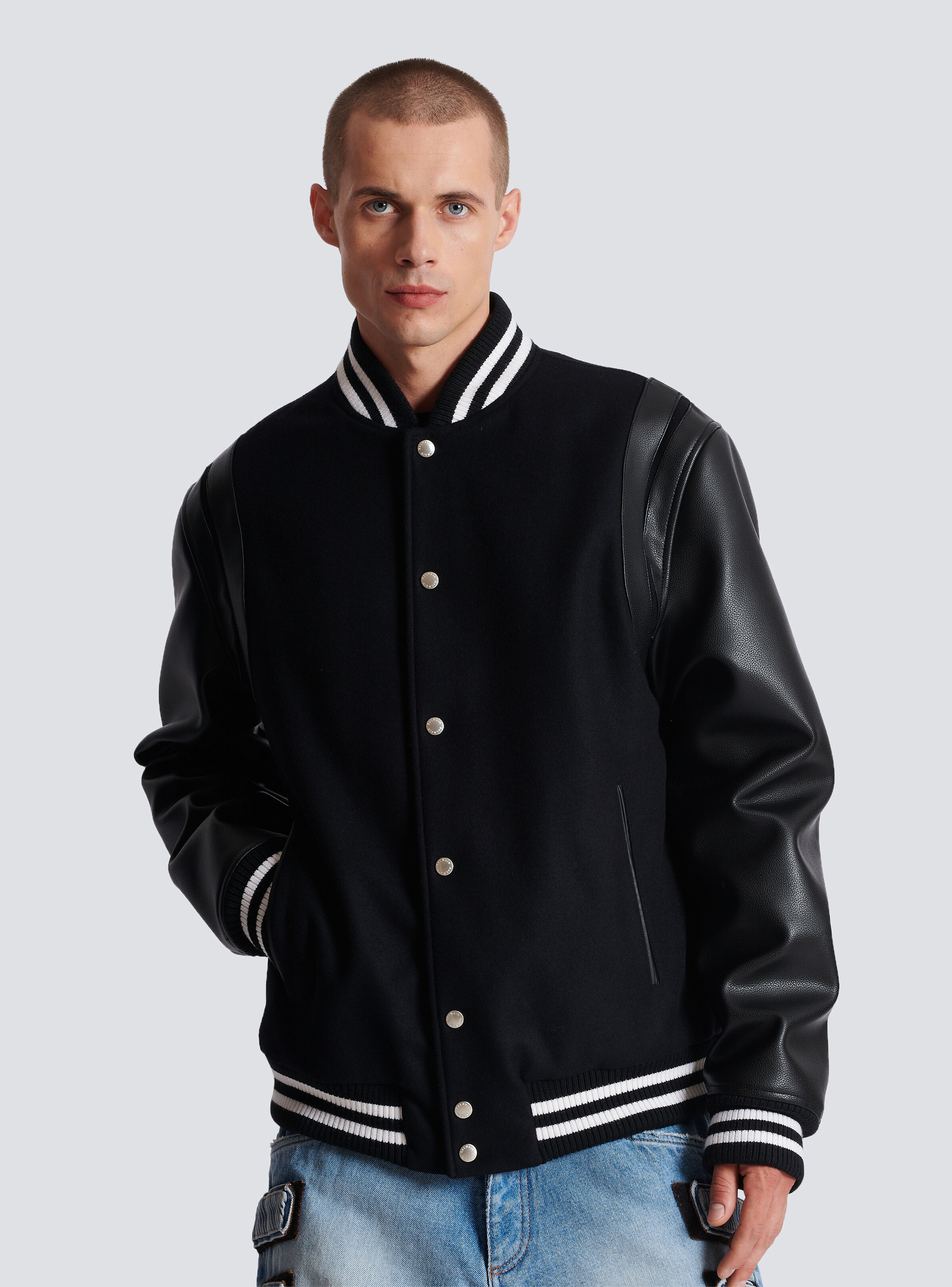 Wool and leather teddy - 8