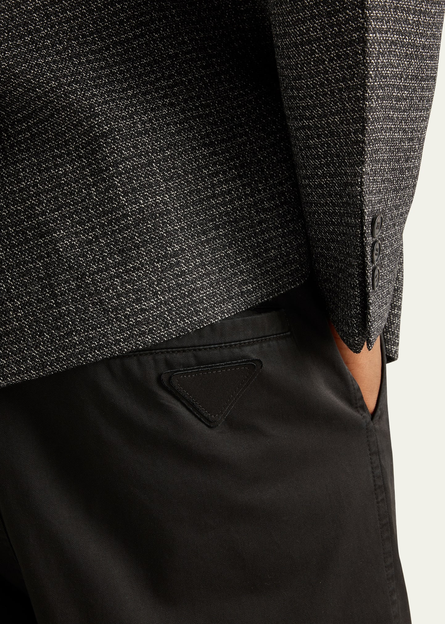 Men's Cotton Gabardine Flat-Front Pants - 5
