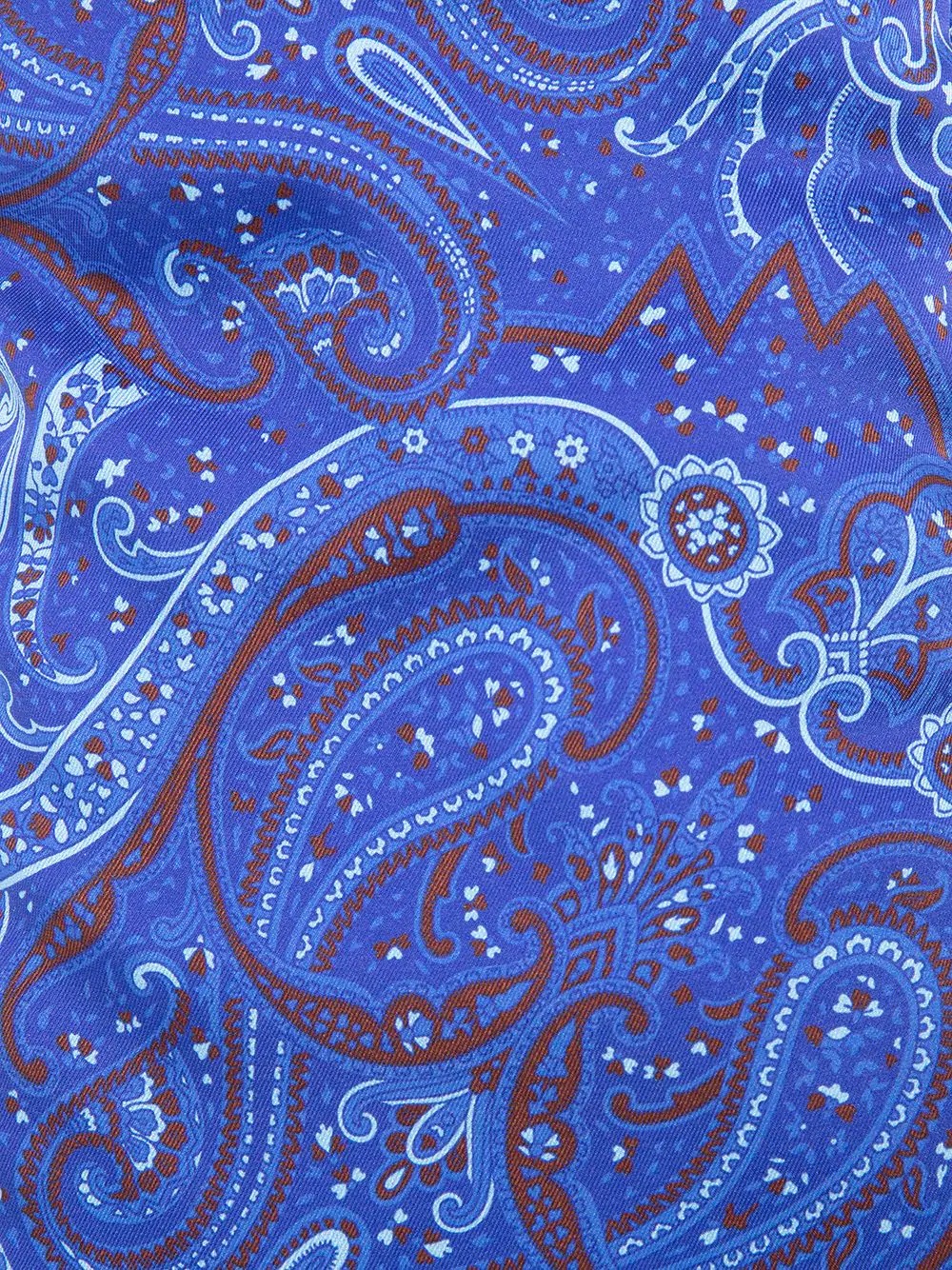 paisley print padded scarf - 3