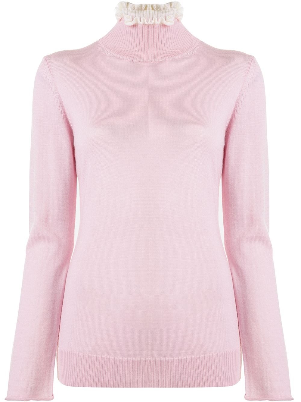 turtle neck knit jumper - 1