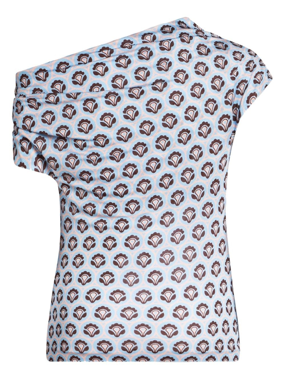 abstract-print asymmetric top - 6
