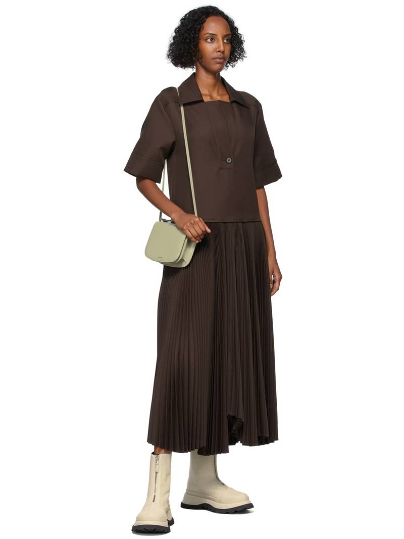 Jil Sander Off-White Chunky Zip Boots outlook