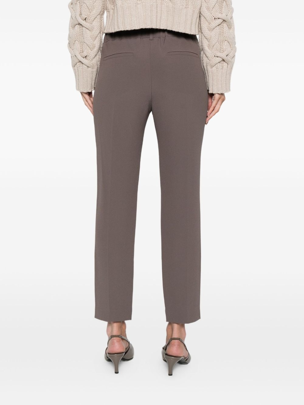straight-leg trousers - 4