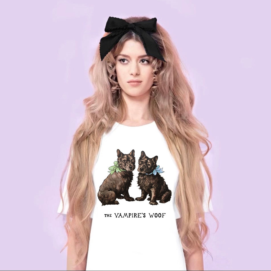 THE VAMPIRE'S WOOF! WOOF! T SHIRT - 4