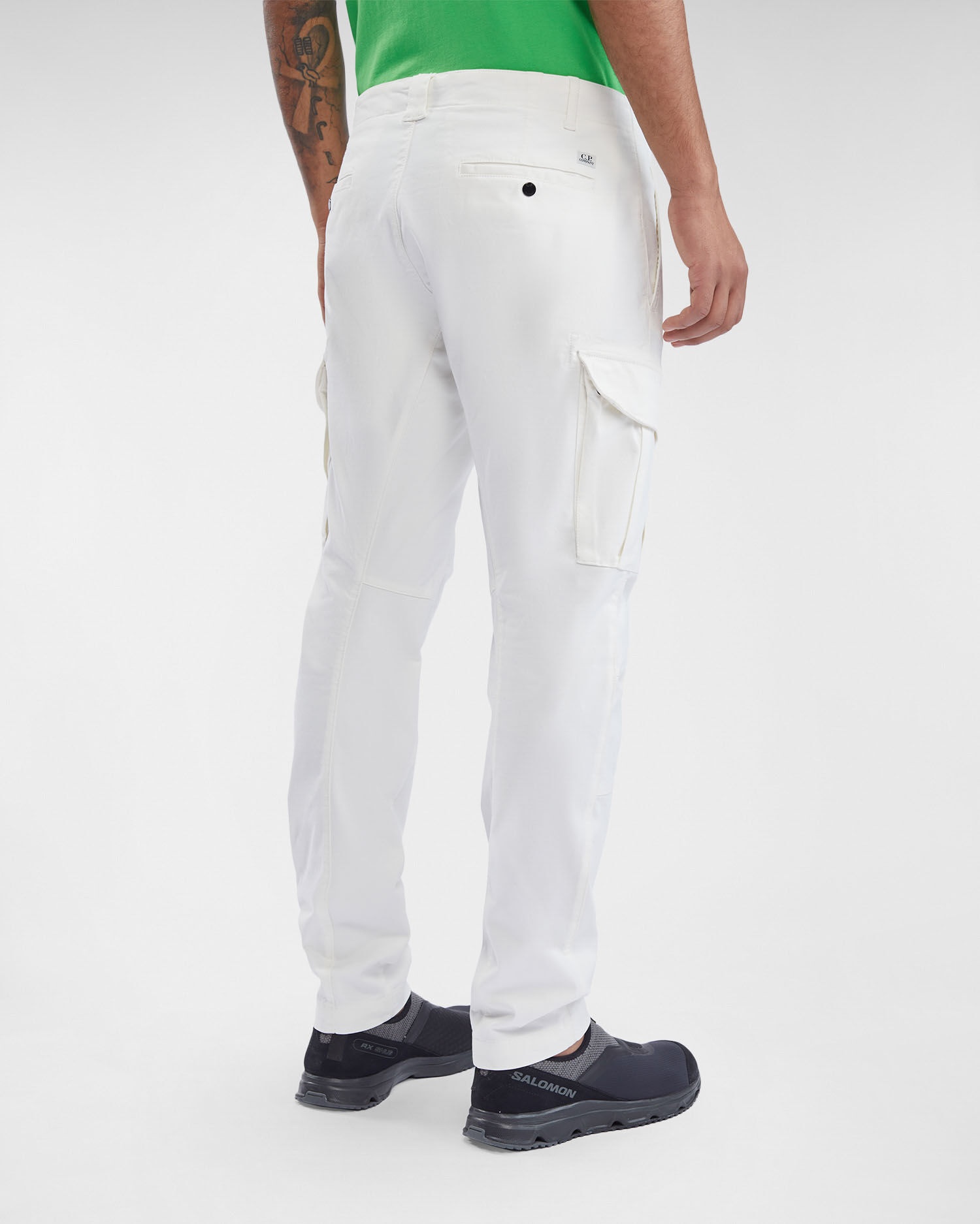 Stretch Sateen Cargo Pants Ergonomic Fit - 3