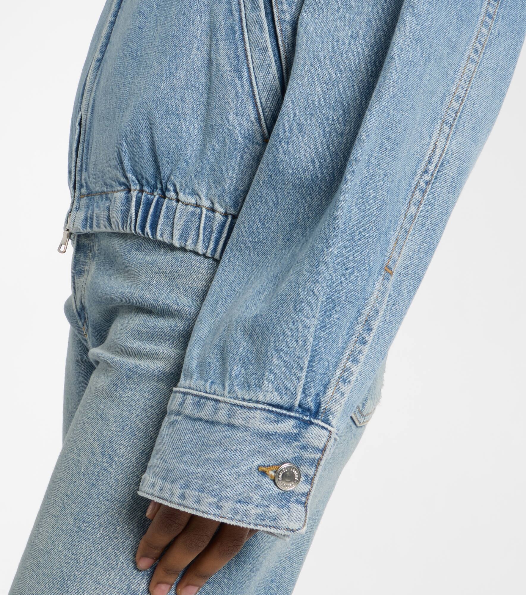 Nile zipped denim jacket - 5