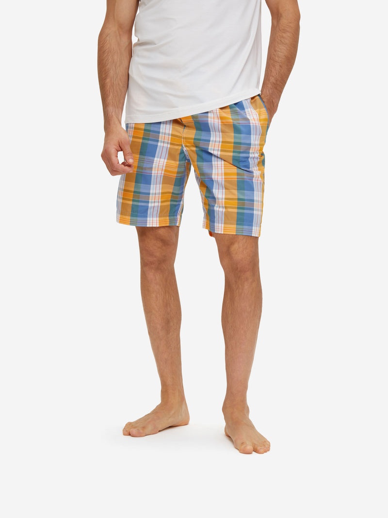 Men's Lounge Shorts Barker 32 Cotton Multi - 2