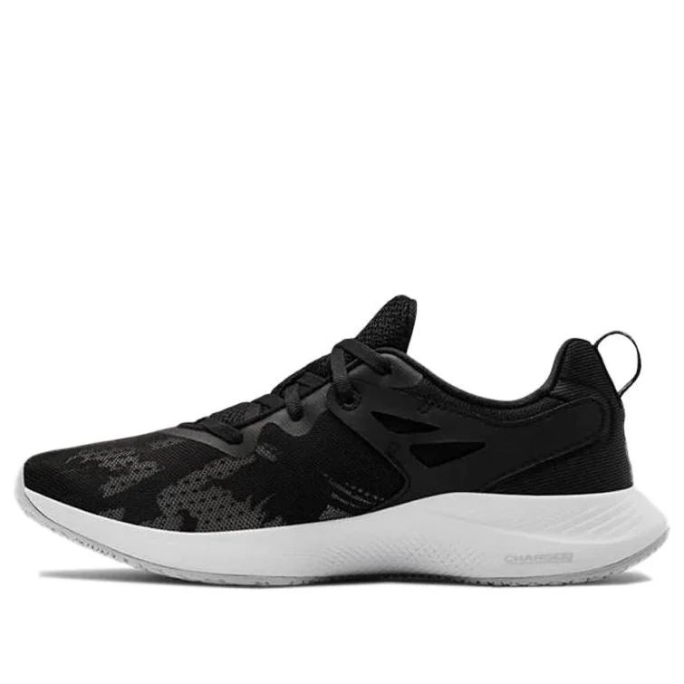 (WMNS) Under Armour Charged Breathe Tr 2 Training Running Shoes Black 3022898-001 - 1