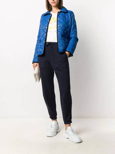 Stella McCartney tapered drawstring track pants outlook