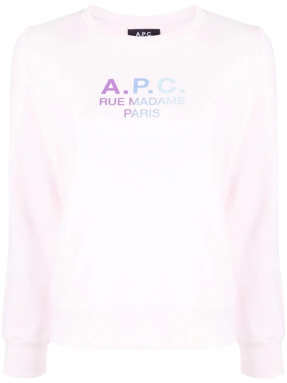 logo-print sweatshirt - 1