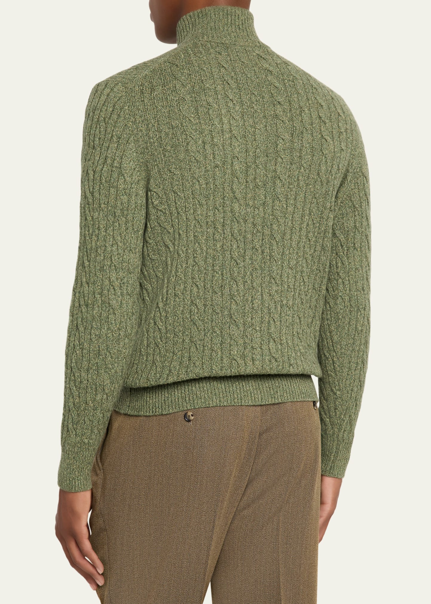 Cashmere Cable-Knit Sweater - 3
