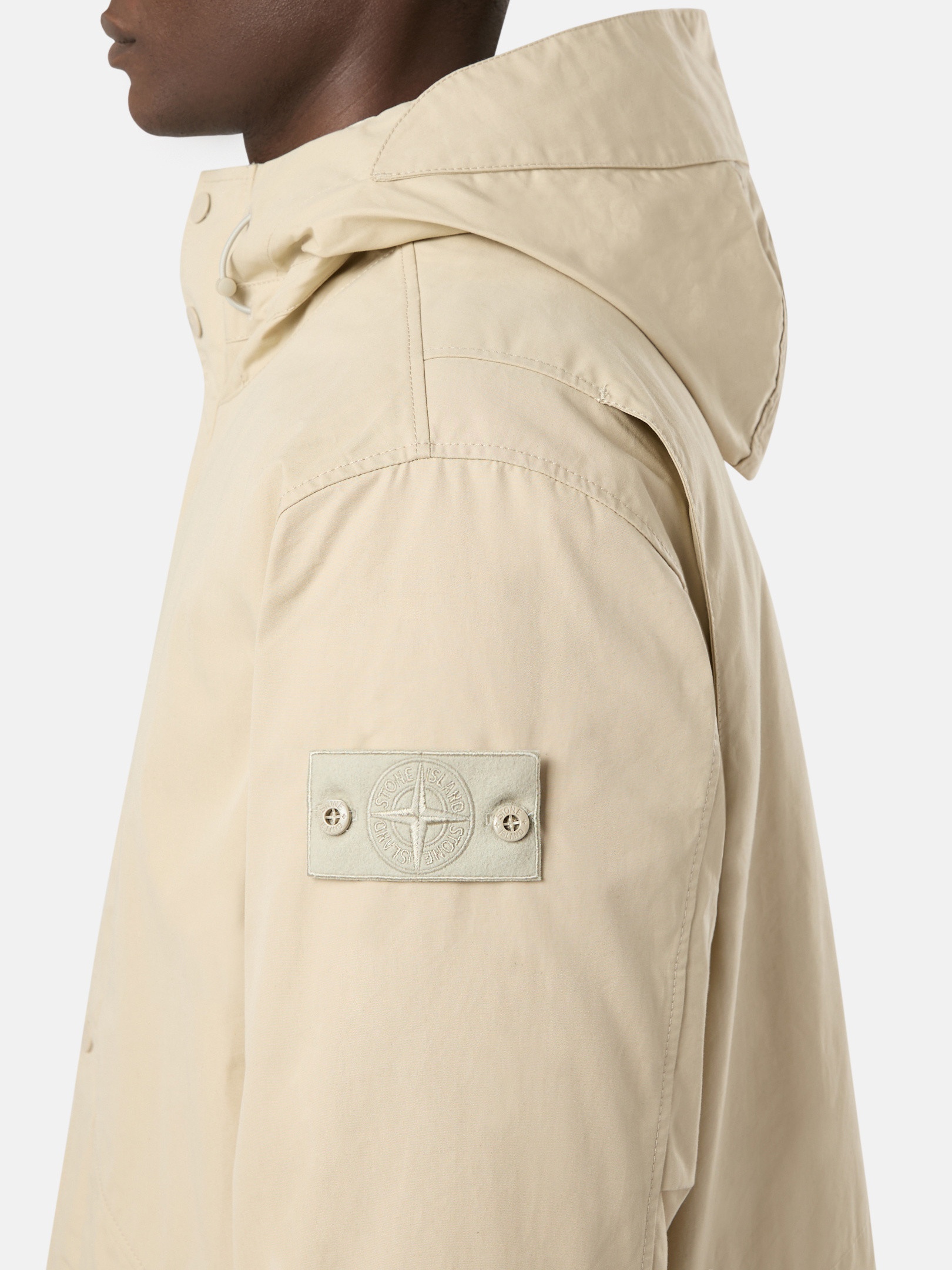 711F1 WEATHERPROOF COTTON CANVAS_STONE ISLAND GHOST - 3
