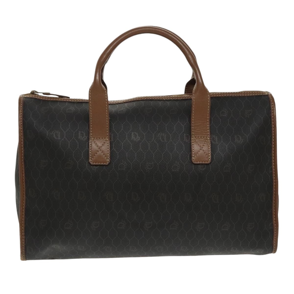 DIOR Honeycomb Canvas Hand Bag Black - 2