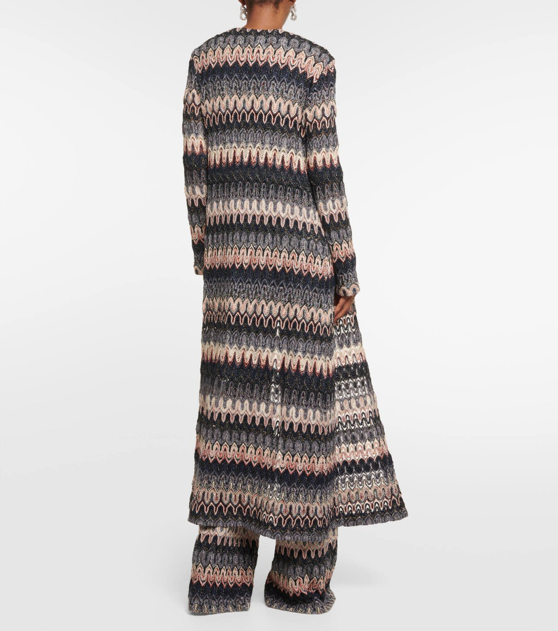 Lamé cardigan 3