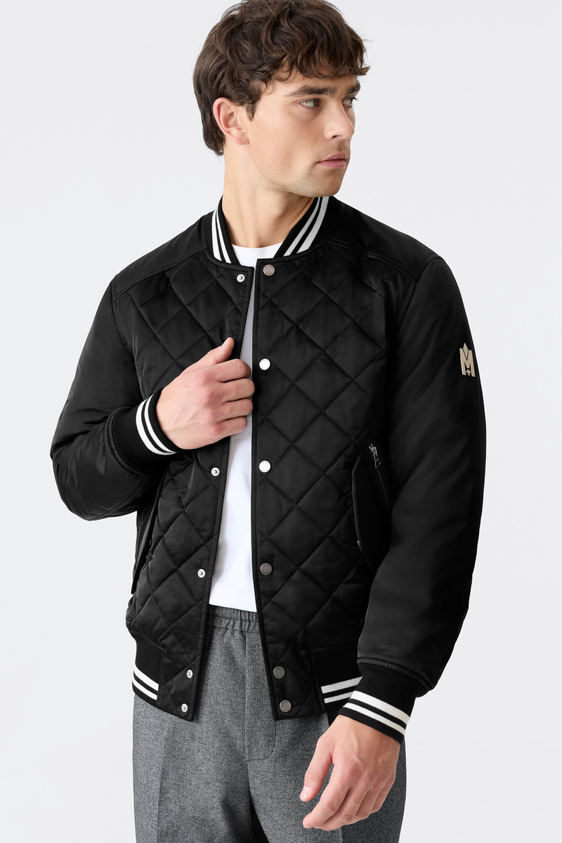 AIDAN-SA Diamond-Quilted Bomber Jacket 5