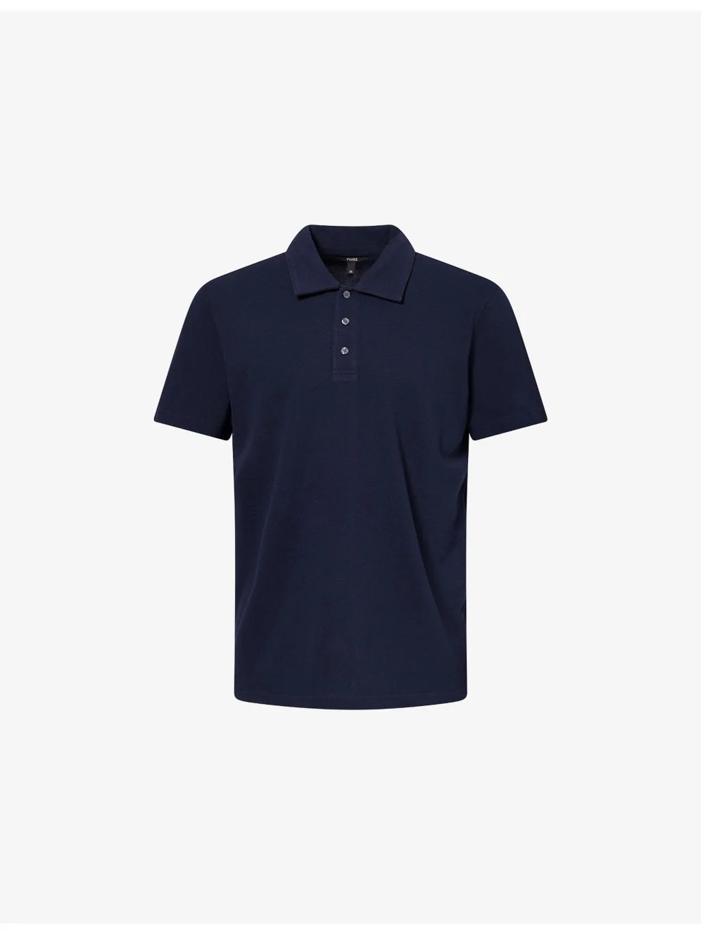 Demille Cotton-Knit Polo Top - 1