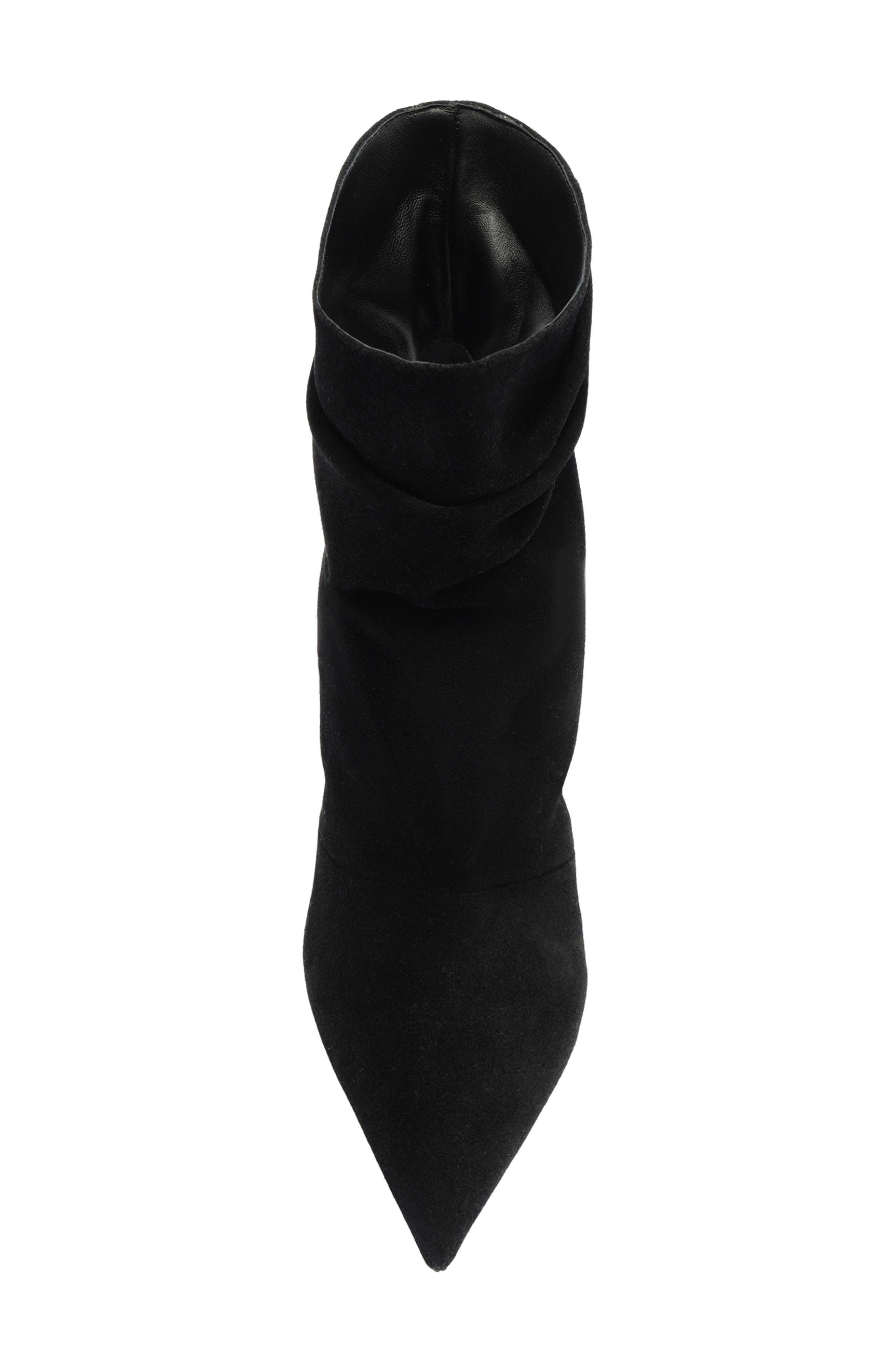 Alexandre Birman Tati Pointed Toe Slouch Bootie in Black at Nordstrom - 5