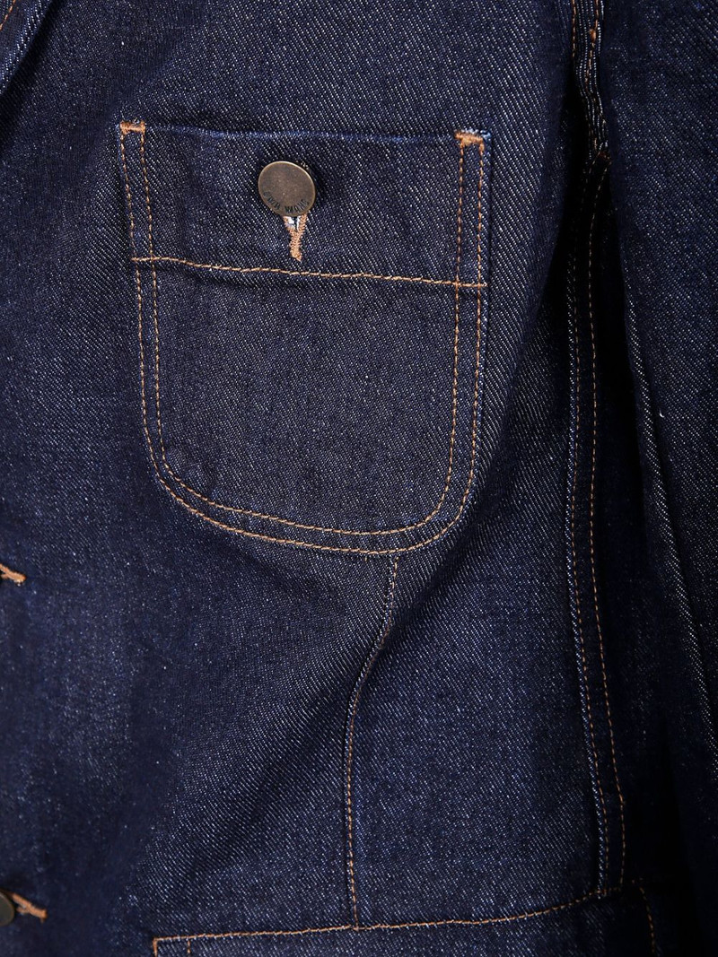 buttoned patch-pocket denim jacket 3